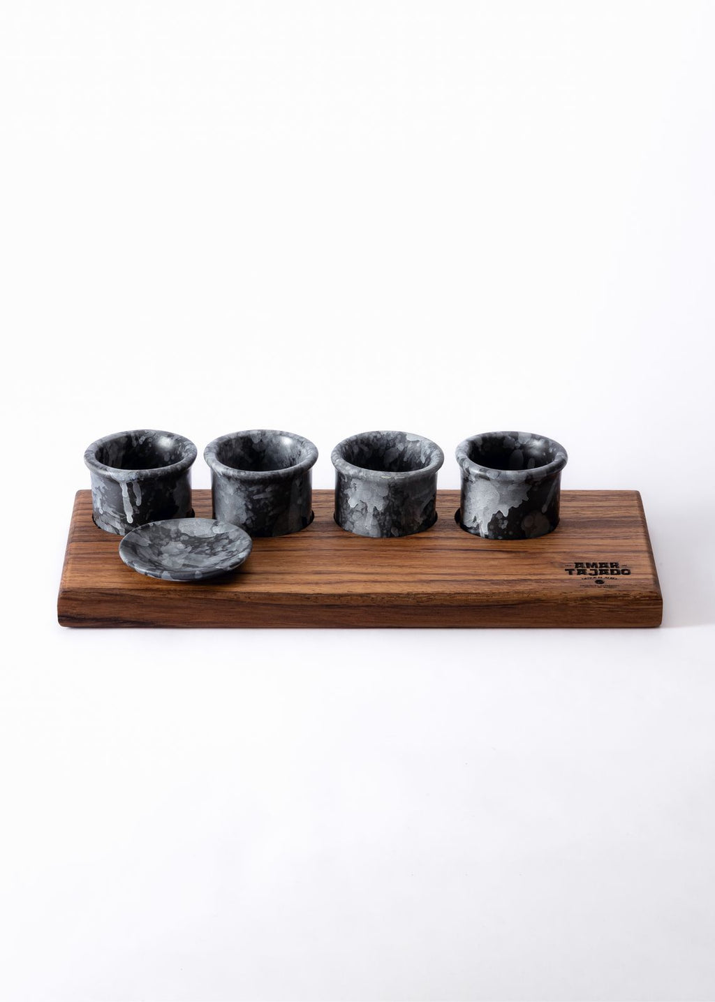 Set de Tequileros de Cerámica AMAR