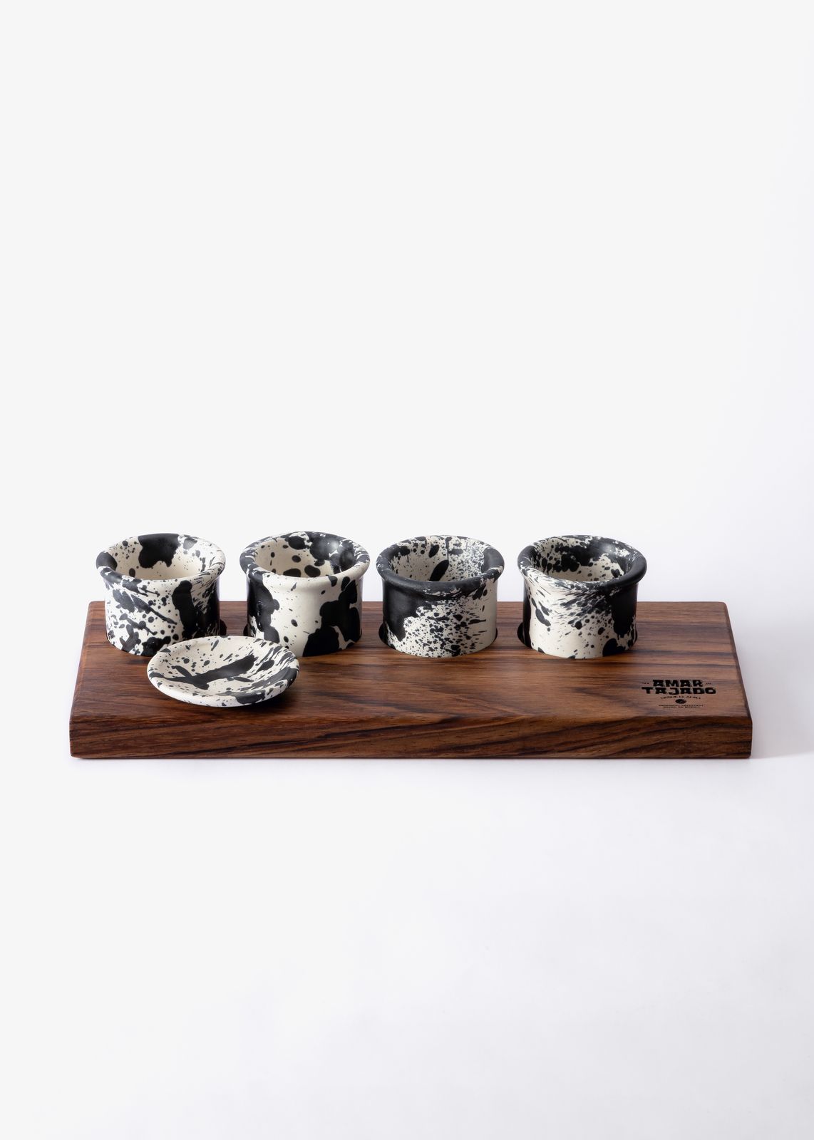 Set de Tequileros de Cerámica AMAR