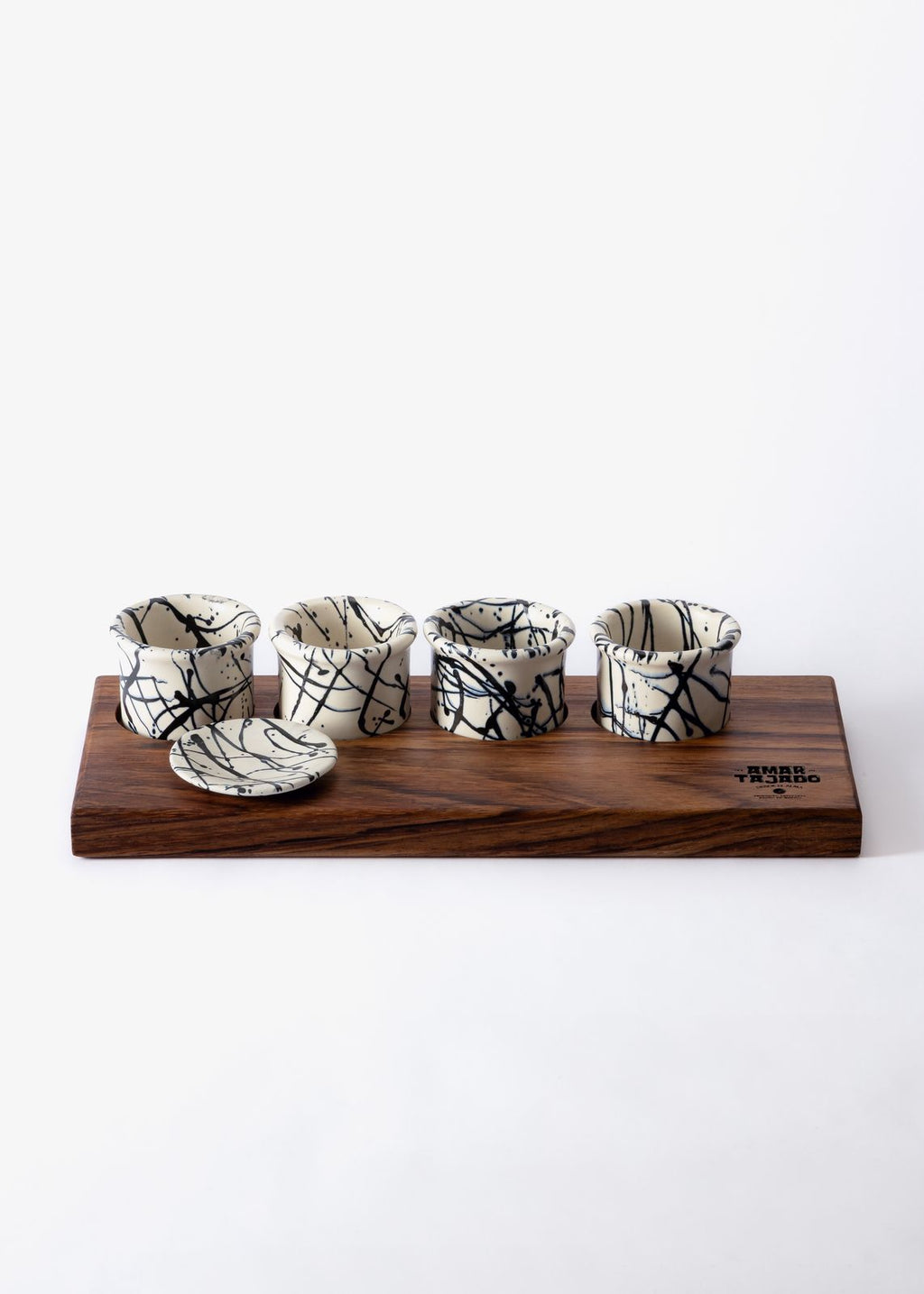 Set de Tequileros de Cerámica AMAR